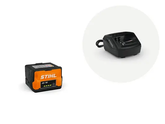 Starter Set με μπαταρία AK 10 και φορτιστή AL 101